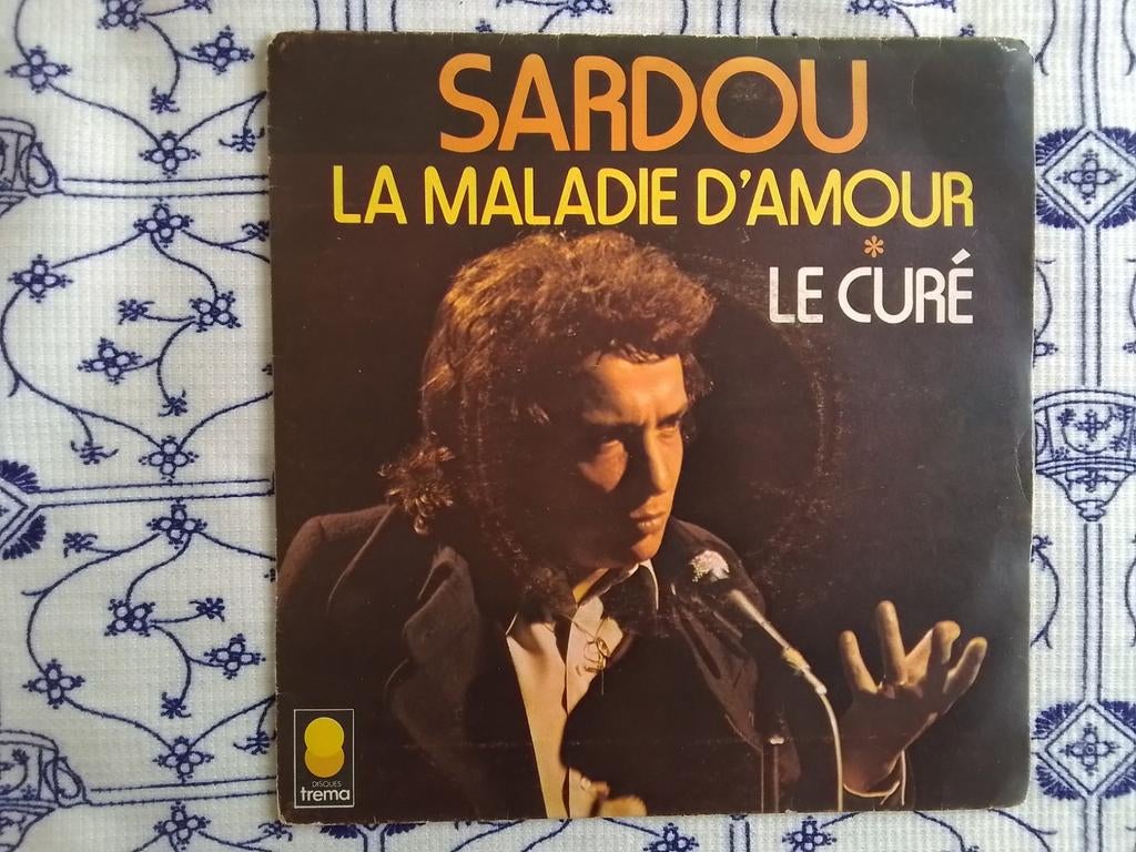 Michel sardou           La maladie d'amoure GERESERVEERD, Cd's en Dvd's, Vinyl Singles, Ophalen of Verzenden, Zo goed als nieuw