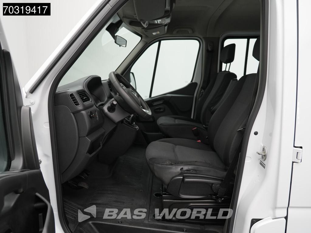 Renault Master 145PK Dubbel Cabine Open Laadbak met Kist Dub, 145 pk, Stof, Gebruikt, Euro 6