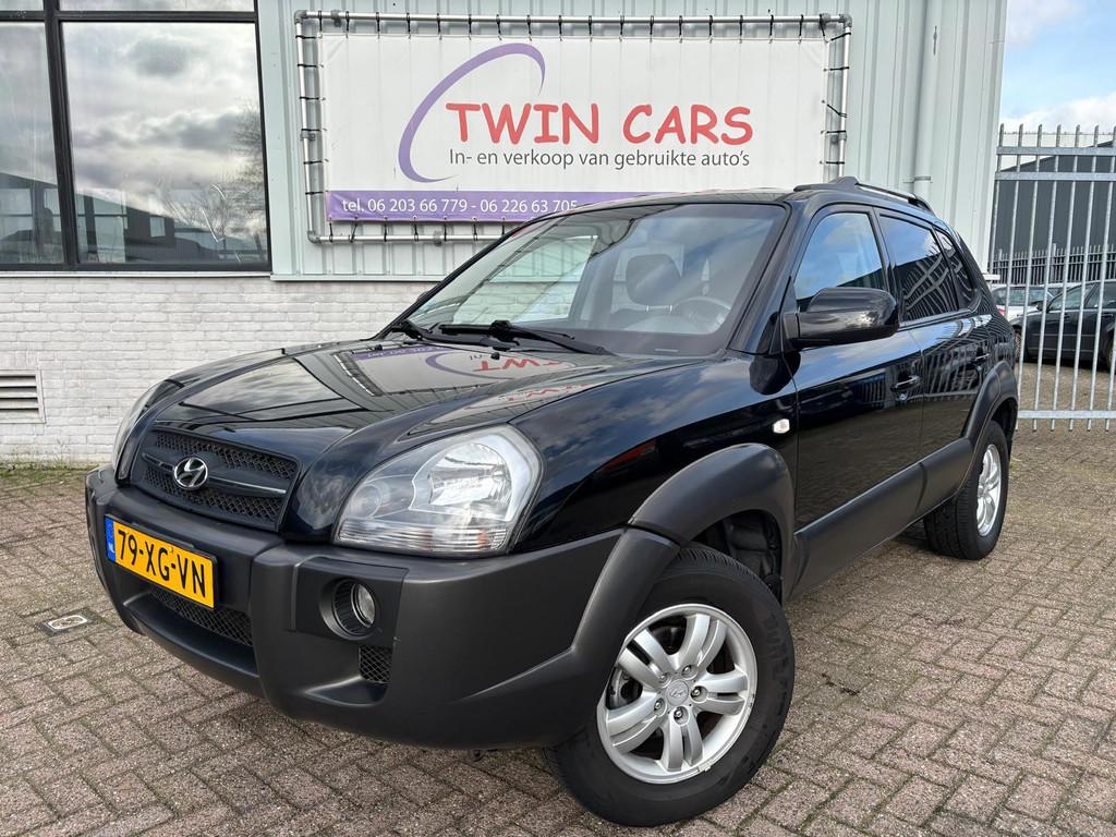 Hyundai Tucson 2.0i Style Airco, Auto's, Startonderbreker, Gebruikt, 4 cilinders, Zwart