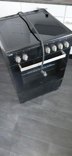 Elektrisch Fornuis Etna - Zwart, Vrijstaand, Witgoed en Apparatuur, Fornuizen, Ophalen, Gebruikt, 4 kookzones, 85 tot 90 cm