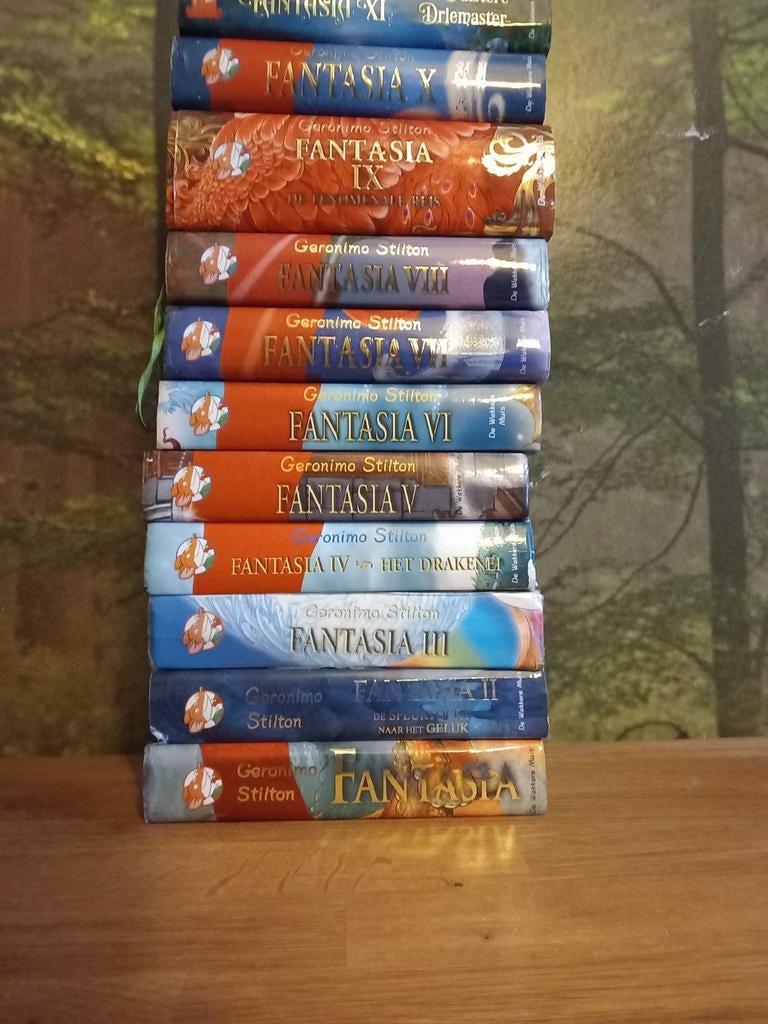 Geronimo Stilton Fantasia 1 t/m 11 – Complete set!, Boeken, Ophalen, Zo goed als nieuw