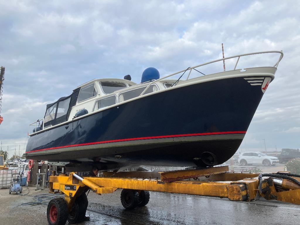 Van De Werff Stalen Motorjacht, Ophalen, Gebruikt, Staal, Binnenboordmotor