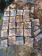 Antieke vloertegeltjes, Ophalen, Gebruikt, Keramiek, Minder dan 20 cm