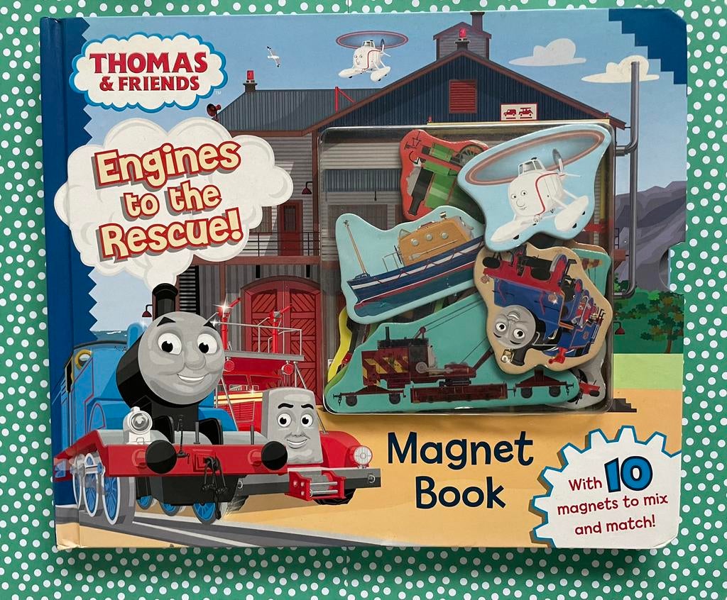 Magneetboek Thomas the train, Boeken, Kinderboeken | Kleuters, Zo goed als nieuw, Fictie algemeen, Ophalen of Verzenden