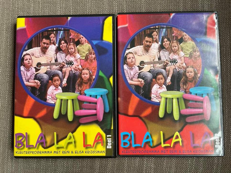 Bla La La met Reni & Elisa - Deel 1 & 2, Alle leeftijden, Boxset, Ophalen of Verzenden, Zo goed als nieuw