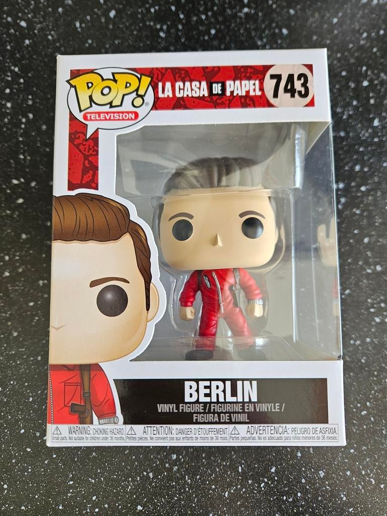 Funko Pop! Money Heist #743 Berlin, Ophalen of Verzenden, Nieuw