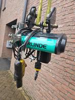 Imako onderhangkraan 550 cm. met Verlinde 500 Kg., Ophalen, Gebruikt