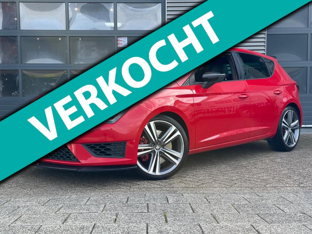 Seat Leon 2.0 TSI Cupra 280 | Pano | Leder | CarPlay | Ambia, Auto's, Seat, 15 km/l, 4 cilinders, 1984 cc, Leon