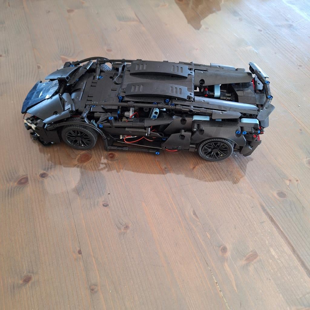 Lamborghini bestuurbaar, bouwstenen, Kinderen en Baby's, Speelgoed | Bouwstenen, Ophalen of Verzenden, Zo goed als nieuw