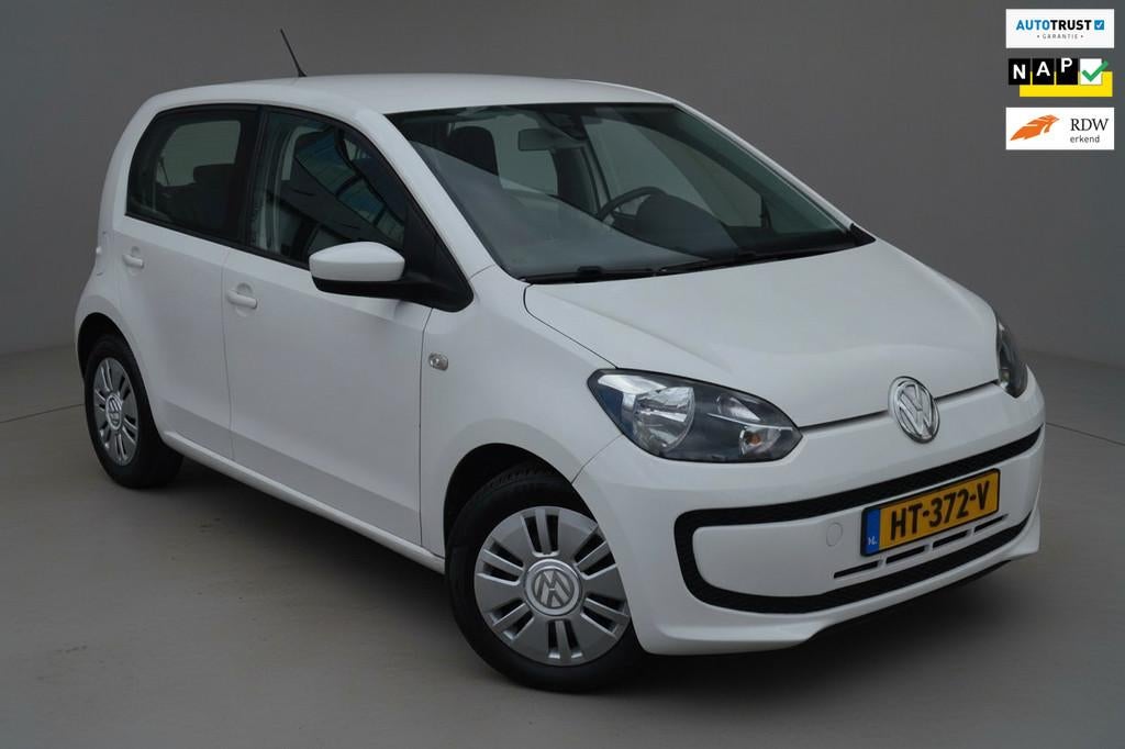 Volkswagen Up! Airco|Elek.ramen|5-deurs|NAP, Voorwielaandrijving, Stof, Gebruikt, 840 kg