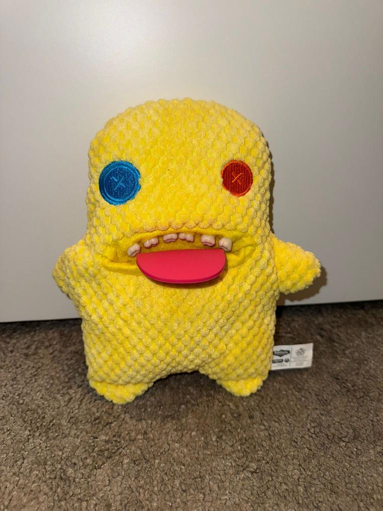 Fuggler Funny Ugly Monster knuffel geel, Overige merken, Overige typen, Nieuw, Ophalen of Verzenden