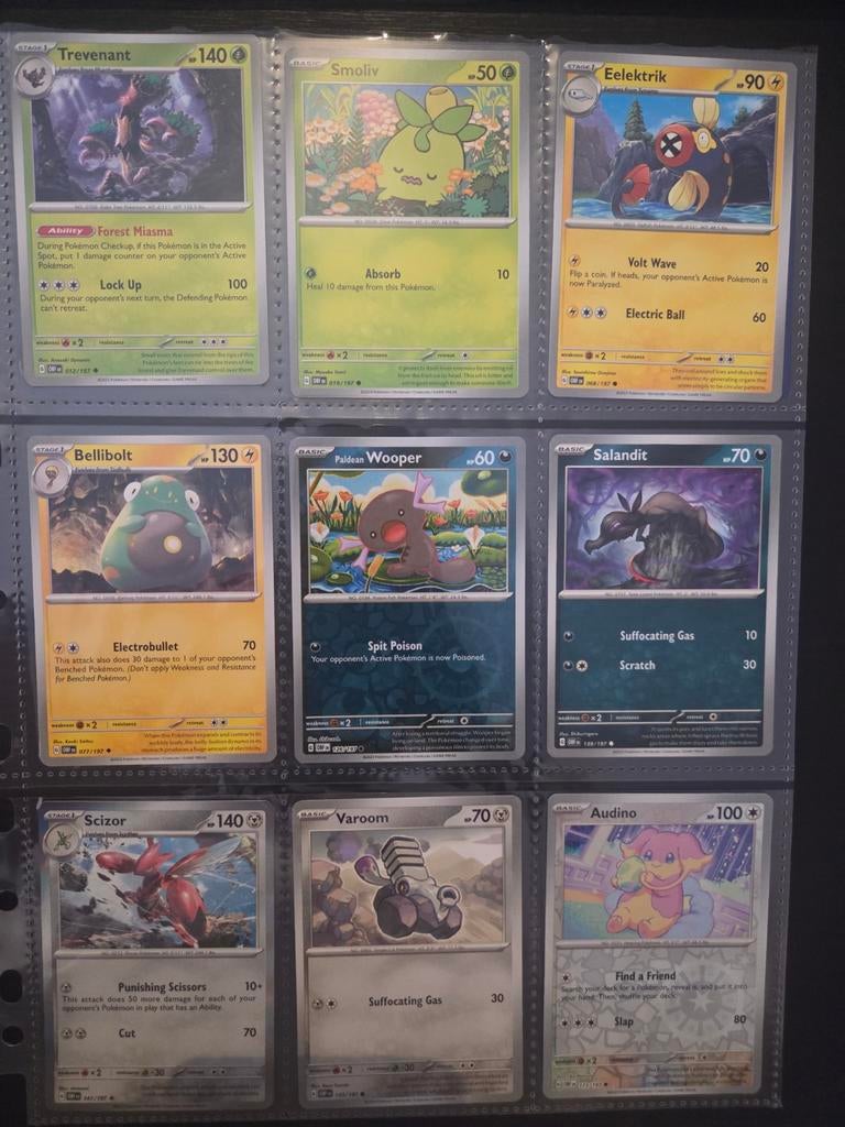 Pokémon kaarten collectie - 10 stuks, Ophalen of Verzenden, Gebruikt, Meerdere kaarten