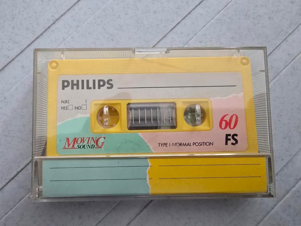 Philips cassettebandje, Ophalen of Verzenden, Zo goed als nieuw, Nederlandstalig, 1 bandje