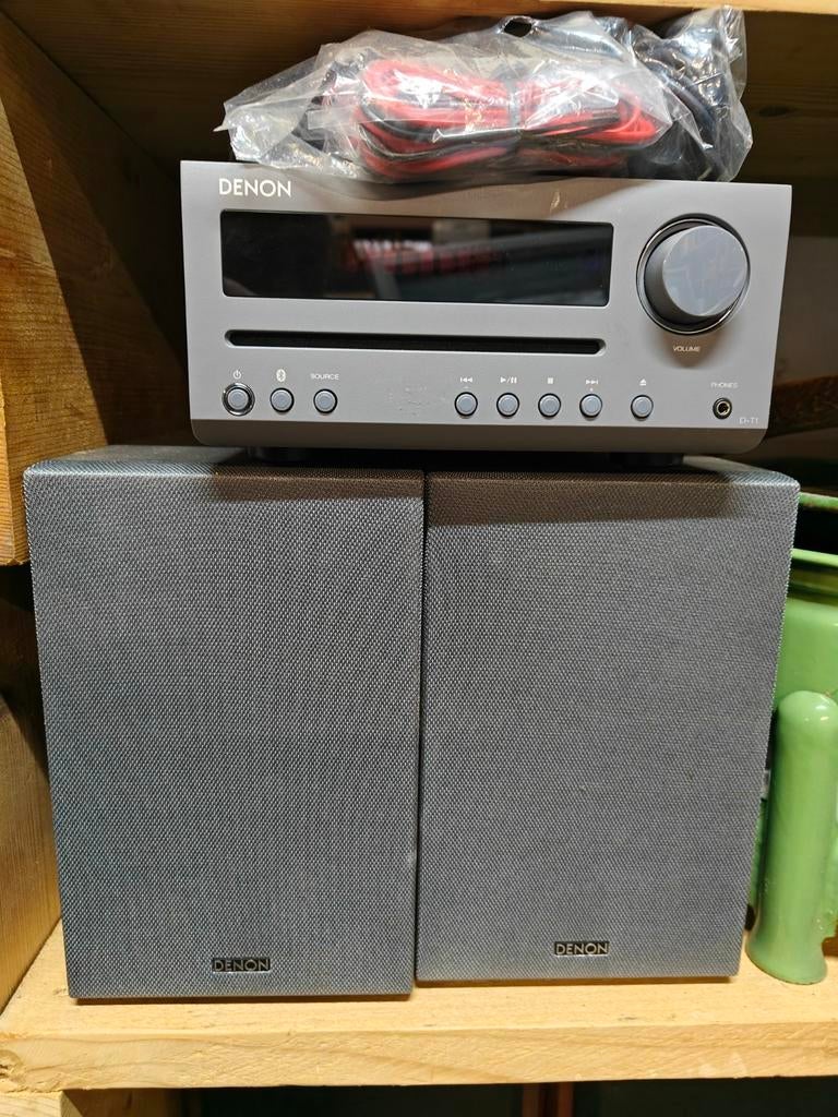 Denon DT-1 audioset bluetooth, Audio, Tv en Foto, Stereo-sets, Denon, Tuner of Radio, N, Gebruikt