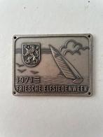 Friese Elfstedenweek 1971 Medaille / Plaquette, Ophalen of Verzenden, Gebruikt