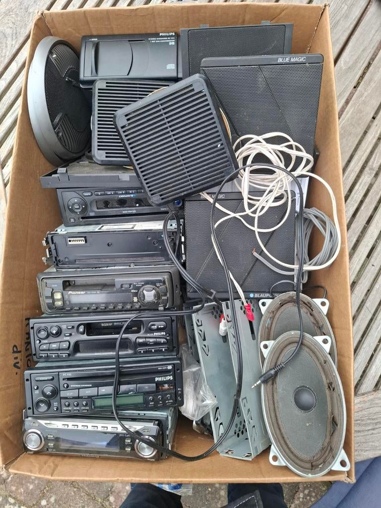 Autoradio's en speakers youngtimer, Ophalen, Gebruikt