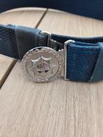 Nederlandse Rijkspolitie riem oud model, Ophalen of Verzenden, Landmacht, Nederland, Kleding of Schoenen
