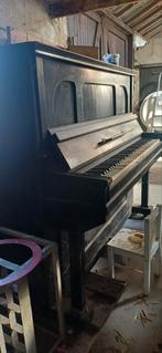 Zwarte piano Gebr. Niendorf - technisch in orde., Muziek en Instrumenten, Ophalen, Gebruikt, Zwart