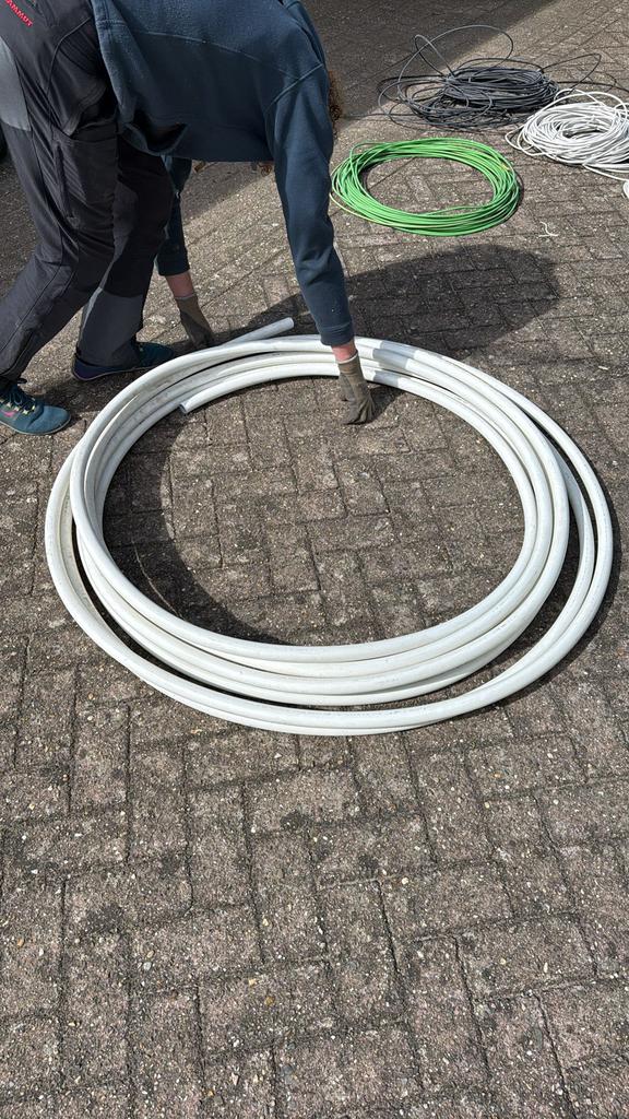 Uponor meerlaagse verwarmingsbuis 32mmx3mm 25m1 incl mantel, Ophalen, Nieuw