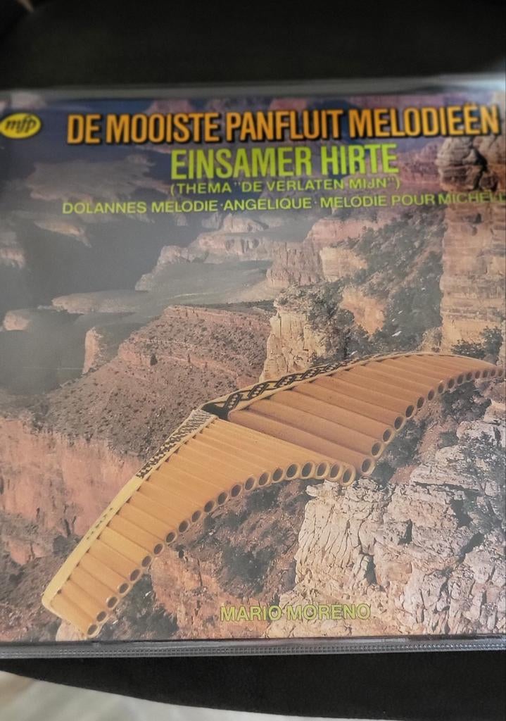 De Mooiste Panfluit Melodieën - Mario Moreno LP, Ophalen of Verzenden, Gebruikt