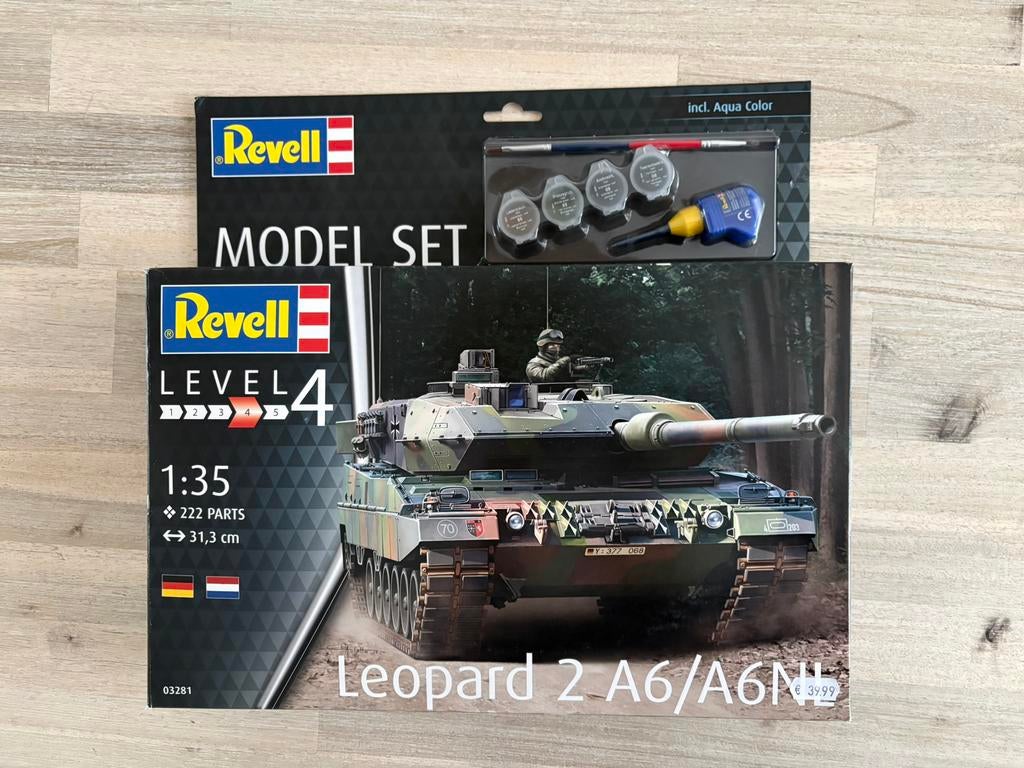Revell 03281 Leopard 2 A6/A6NL bouwpakket nieuw in doos, Ophalen of Verzenden