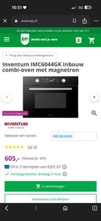 Inbouw combi oven en magnetron, Witgoed en Apparatuur, Ophalen of Verzenden, Zo goed als nieuw, 45 tot 60 cm