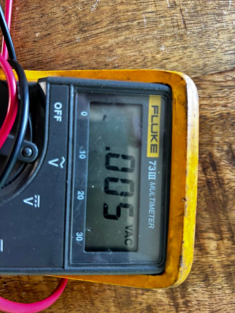 Multimeter fluke, Ophalen of Verzenden, Zo goed als nieuw, Multimeter