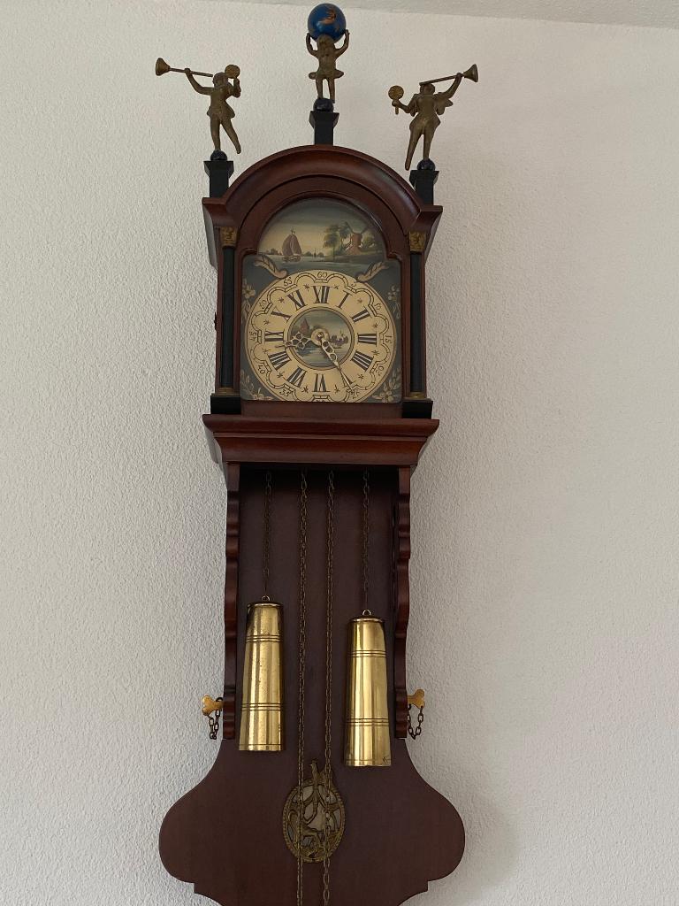 Antieke Friese Staart klok, Antiek en Kunst, Ophalen