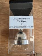 Griego 2 Bastrombone Mondstuk, Verzilverd, Muziek en Instrumenten, Blaasinstrumenten | Overige, Ophalen of Verzenden, Zo goed als nieuw