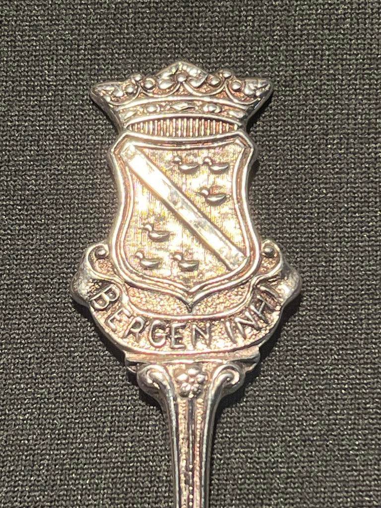 Lepeltje Bergen N.H., Antiek en Kunst, Antiek | Bestek, Ophalen of Verzenden