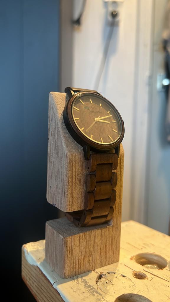 Handgemaakte houten horlogehouders en sleutelhangers, Huis en Inrichting, Woonaccessoires | Overige, Nieuw, Ophalen of Verzenden