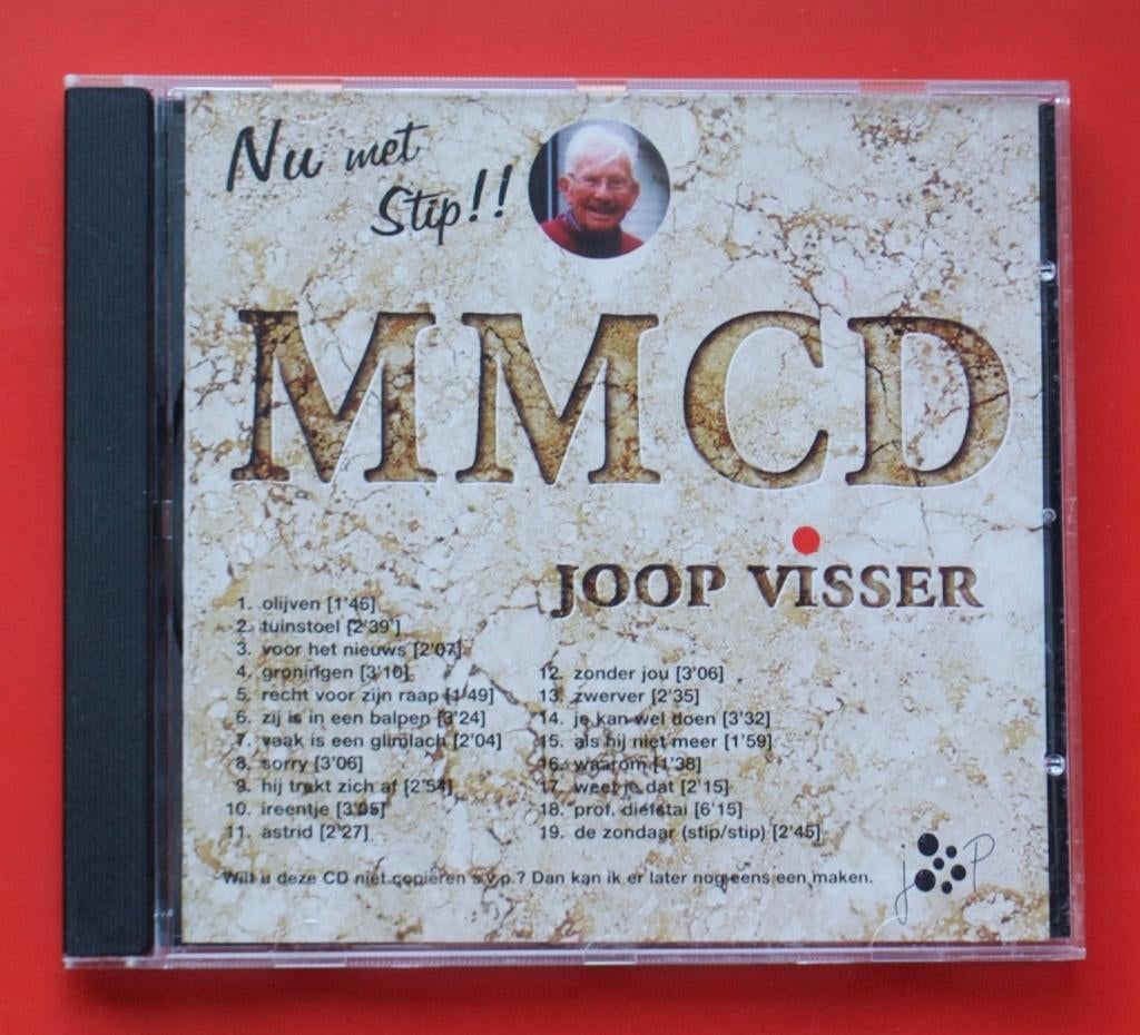 cd Joop Visser MMCD uit 1999 met Stip! Jaap Fischer Olijven, Cd's en Dvd's, Ophalen of Verzenden, Gebruikt