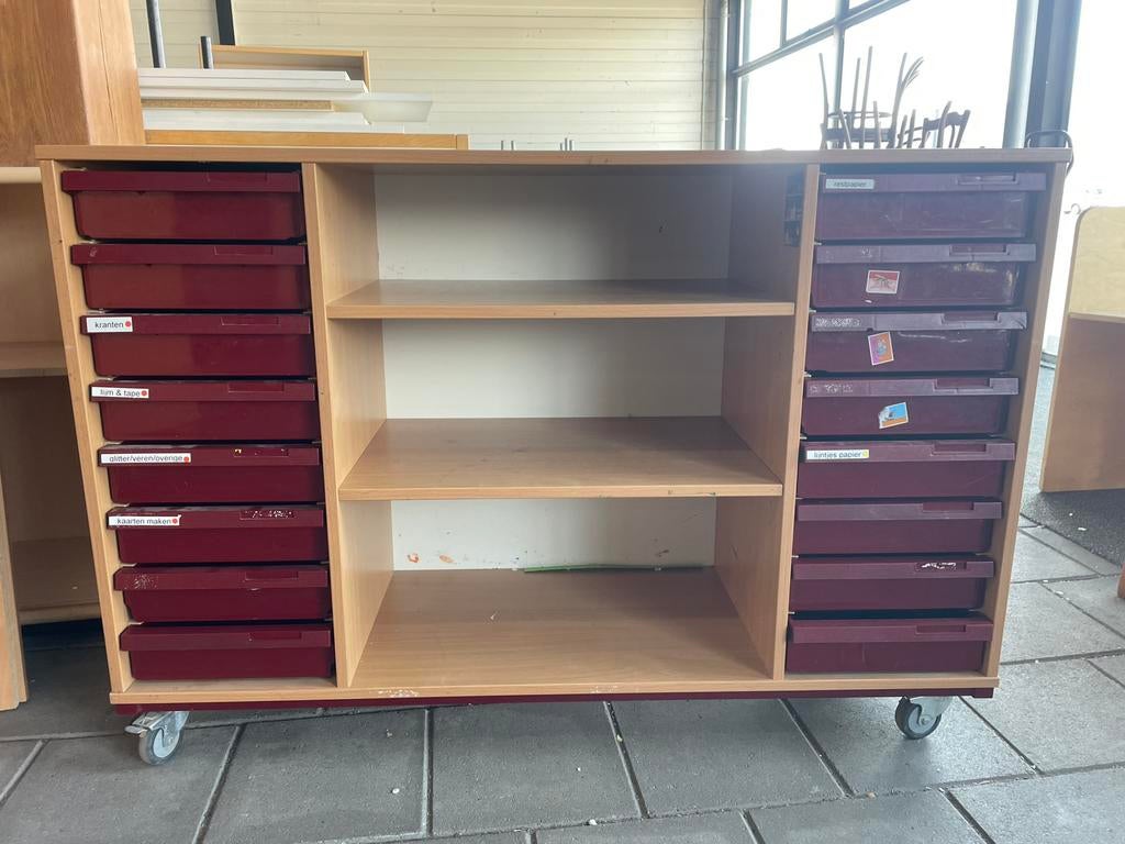 1x Presikhaaf Schoolkast Ladekast, Ophalen, Gebruikt, Presikhaaf, X
