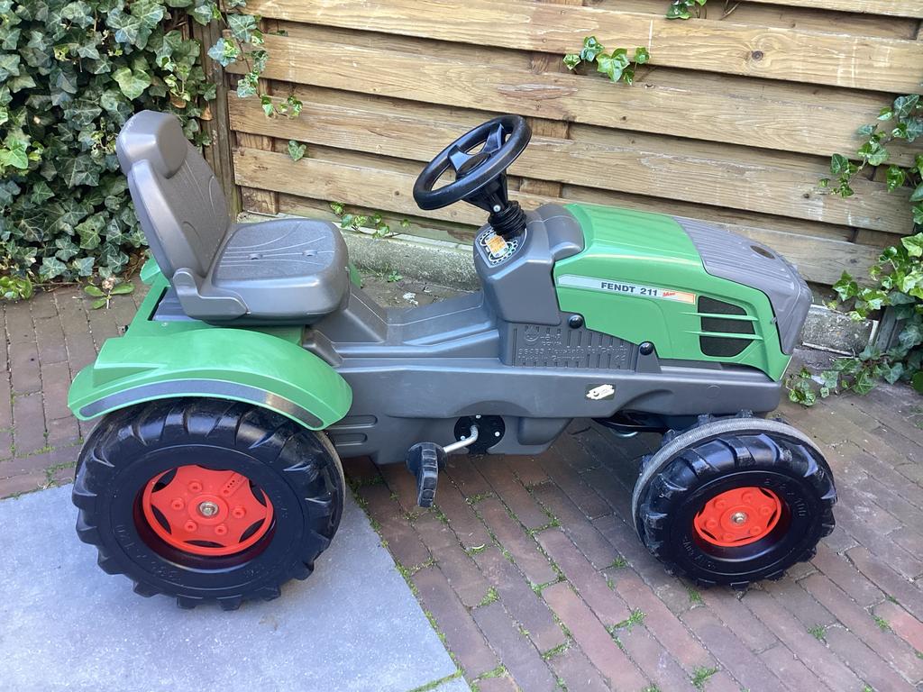 Fendt 211 Trapauto - Groene Kindertractor, Ophalen, Gebruikt, Trapvoertuig