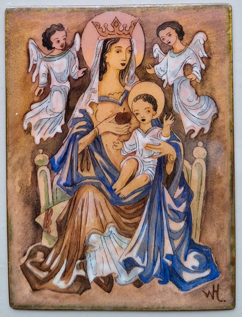 Emaille kunst ( wolterman? ), Ophalen of Verzenden