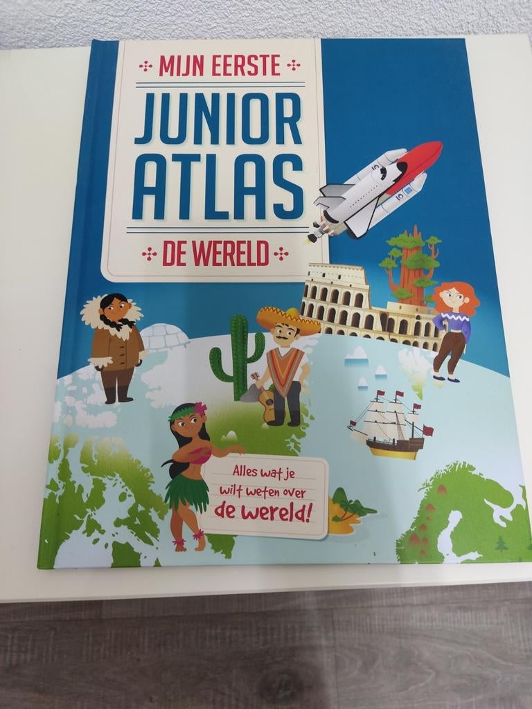 Mijn Eerste Junior Atlas: De Wereld - Kinderatlas, Onbekend, Overige atlassen, 2000 tot heden, Ophalen of Verzenden
