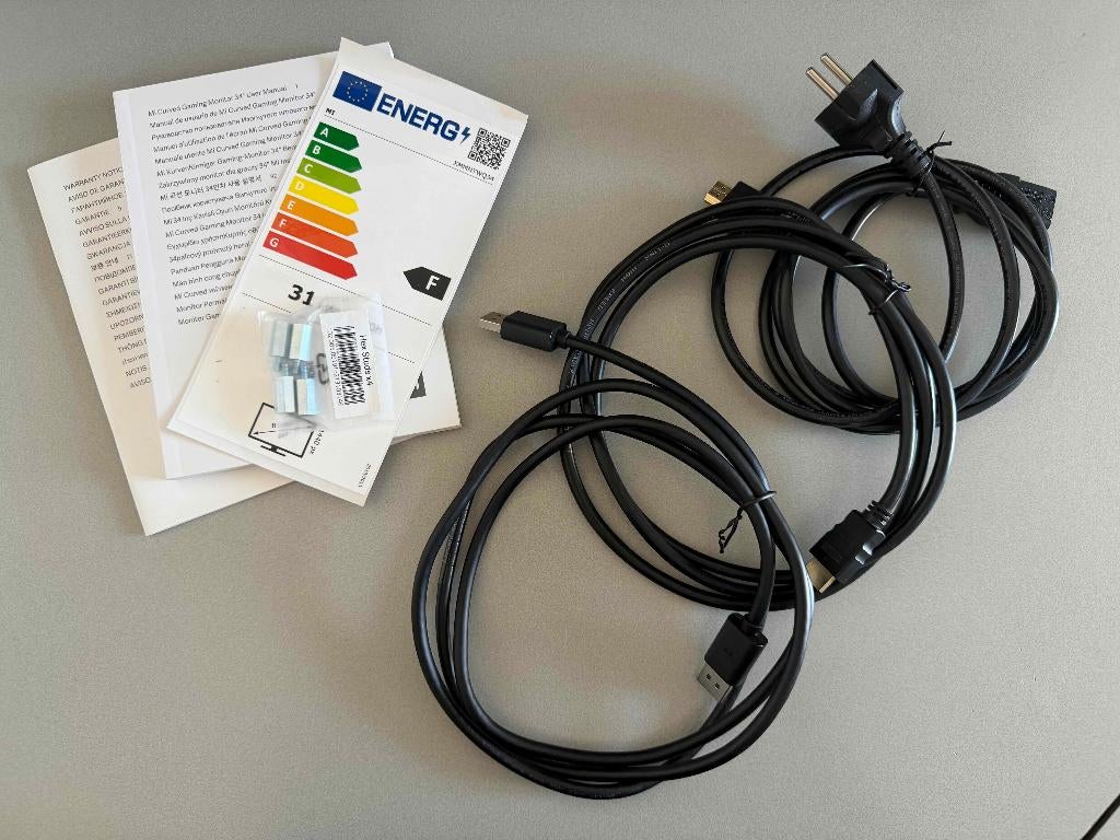 Xiaomi Mi Curved Gaming Monitor 34" Zwart (144Hz), Computers en Software, Monitoren, Xiaomi, 101 t/m 150 Hz, Hoofdtelefoonaansluiting