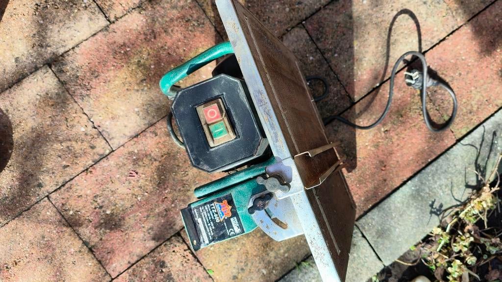 Stenen slijp machine, Ophalen, Gebruikt, Minder dan 600 watt, Figuurzaag