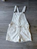 Page One Young Witte Salopette Short Maat 152 (11-12 jaar), Ophalen of Verzenden, Gebruikt, Jongen of Meisje, Broek