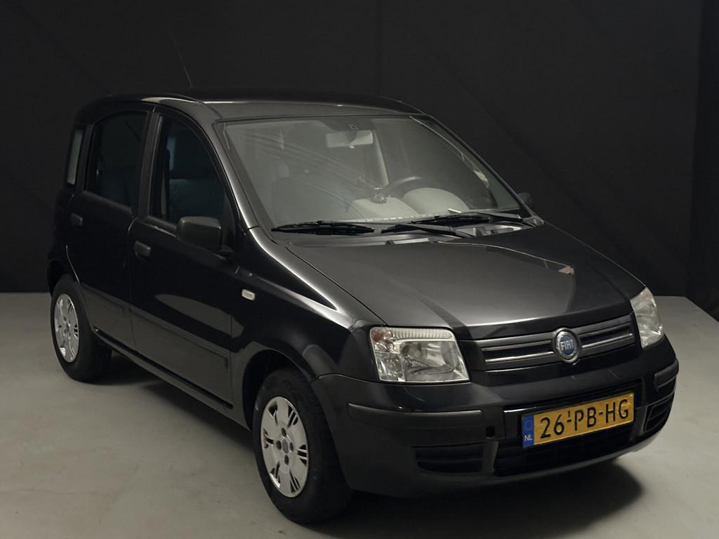 Fiat Panda 1.2 Dynamic *City* (bj 2004), Voorwielaandrijving, Gebruikt, Zwart, Origineel Nederlands