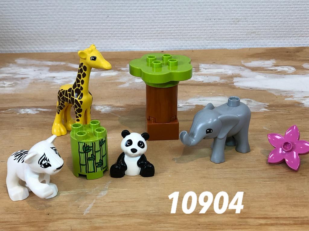 Duplo Baby dieren 10904 (compleet) 11, Kinderen en Baby's, Speelgoed | Duplo en Lego, Ophalen of Verzenden, Zo goed als nieuw