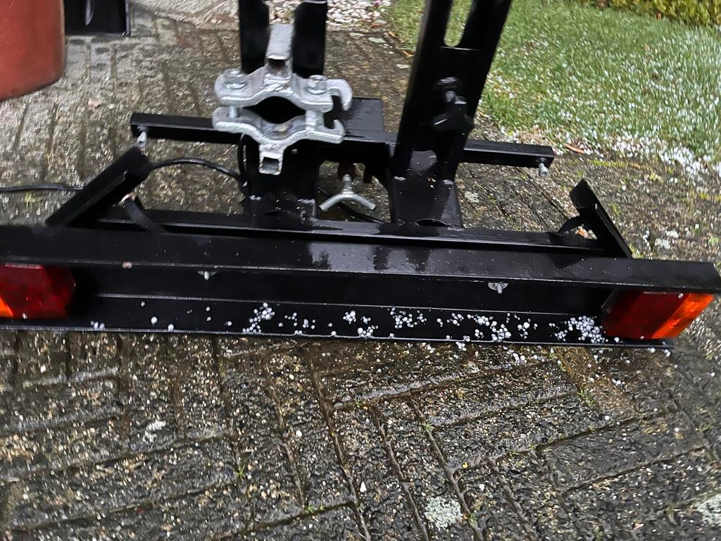 Fietsenrek voor trekhaak, Auto diversen, Fietsendragers, Ophalen of Verzenden, 2 fietsen, Gebruikt, Trekhaakdrager