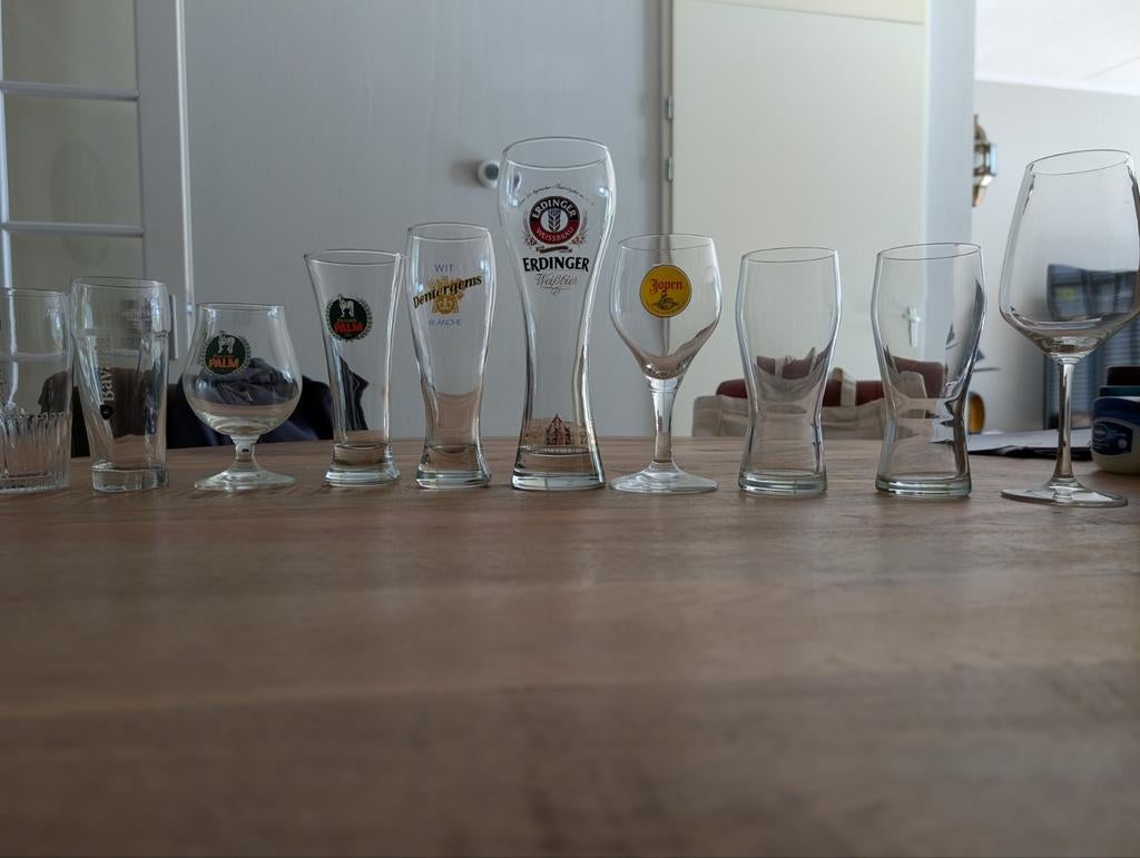 Bierglazen, Ophalen, Zo goed als nieuw, Bierglas