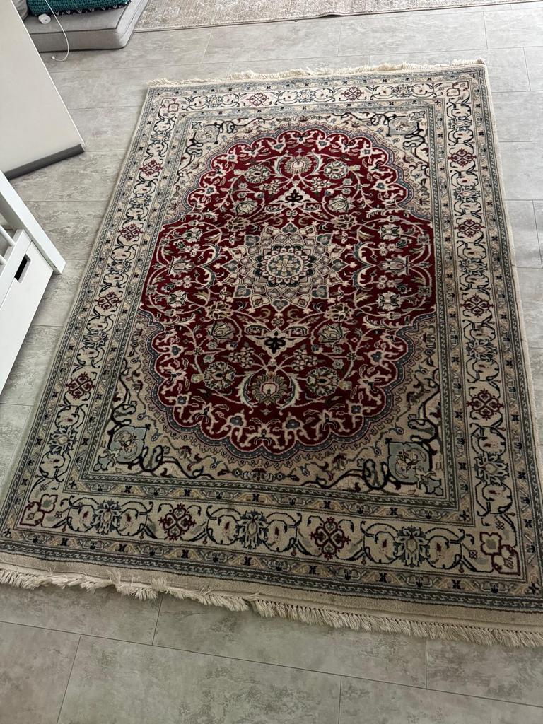 Nain perzische tapijt, 100 tot 150 cm, 200 cm of meer, Ophalen of Verzenden, Zo goed als nieuw