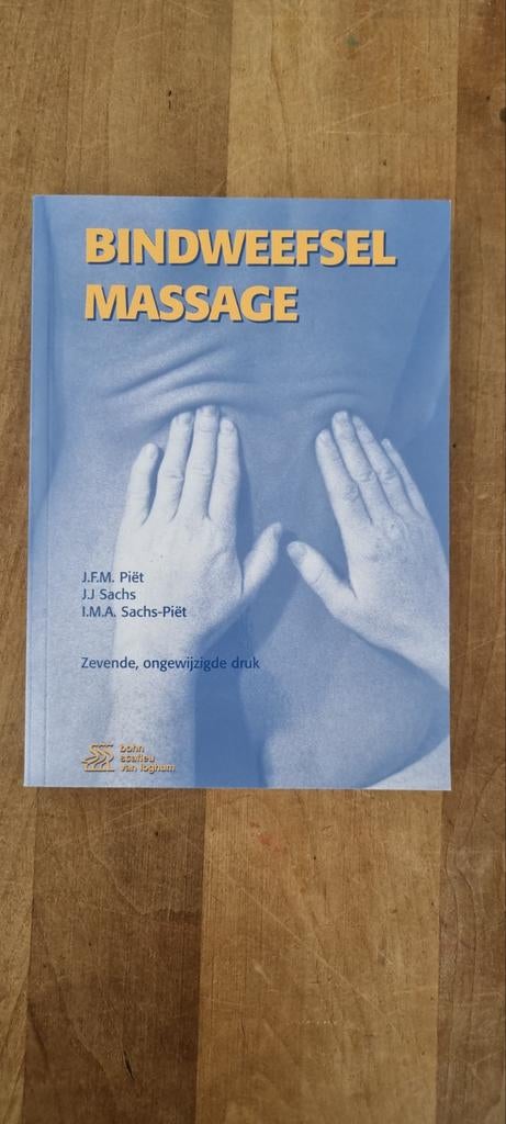 Bindweefselmassage - J.F.M. Piët e.a. (7e druk), Ophalen of Verzenden, Gelezen, Gezondheid en Conditie, J.F.M. Piët, J.J. Sachs, I.M.A. Sachs-Piët