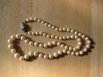 Vintage geknoopt parelsnoer met Majorica parels, Ophalen of Verzenden, Gebruikt, Overige materialen