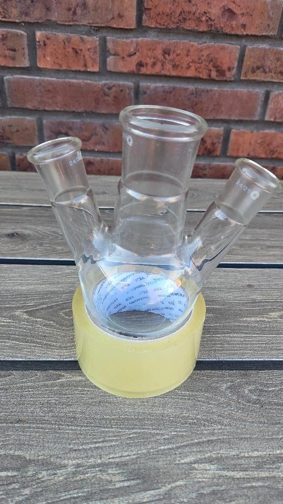 Kolf 250 ml met 3 halzen, Antiek en Kunst, Ophalen