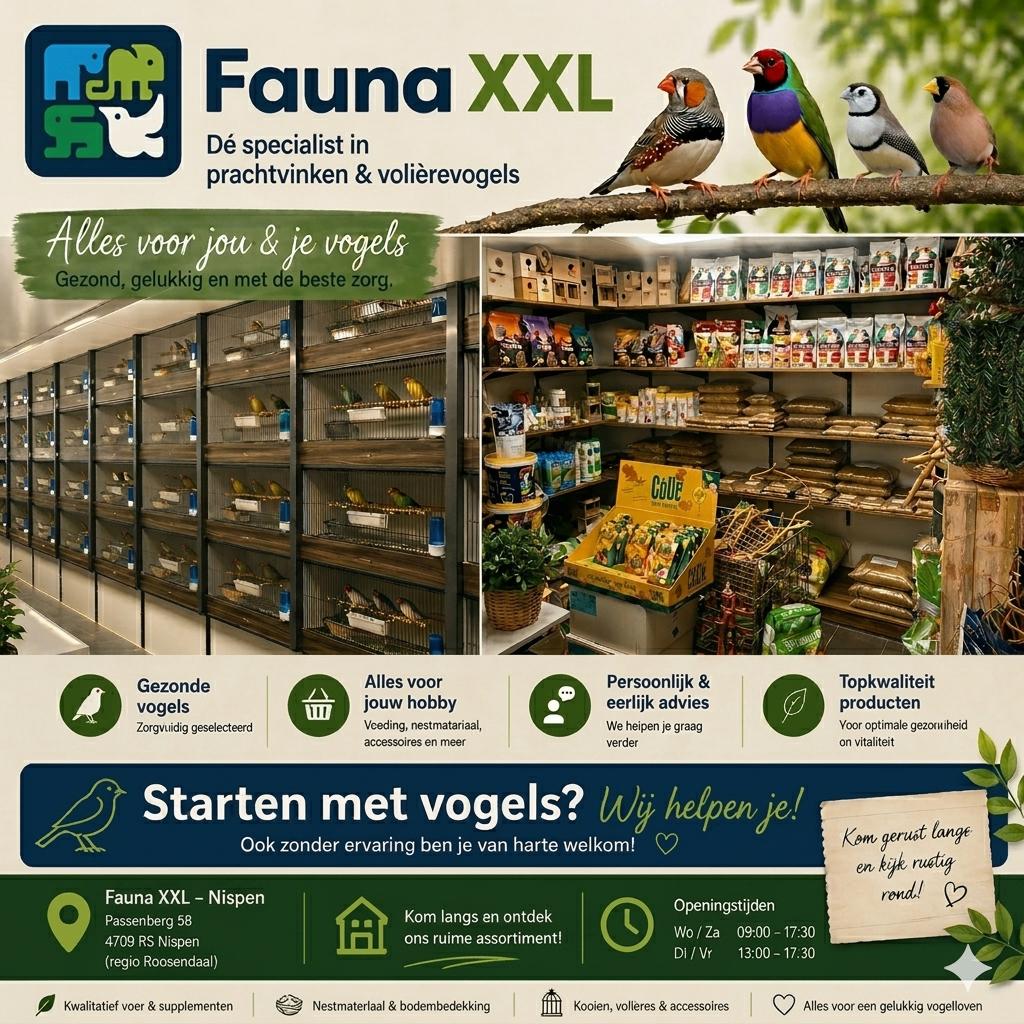 Rode Vetstof Kanaries, mannen en poppen, Dieren en Toebehoren, Vogels | Overige Vogels, Meerdere dieren