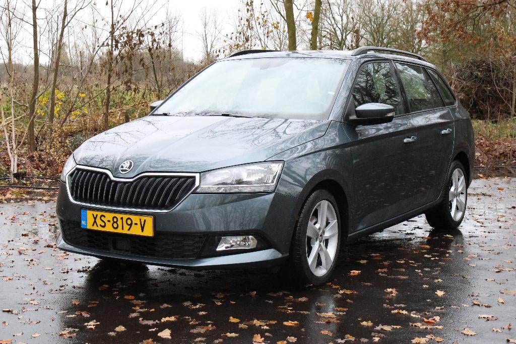 Skoda Fabia | 1.0 TSI | 91.234km | trekhaak | 95pk | 2018, Auto's, Voorwielaandrijving, Stof, Euro 6, Navigatiesysteem