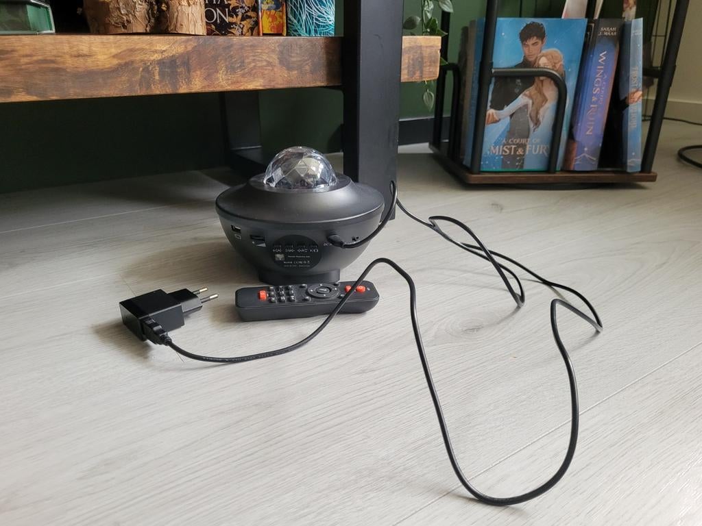 Galaxy projector met afstandsbediening, Huis en Inrichting, Lampen | Overige, Ophalen of Verzenden, Gebruikt